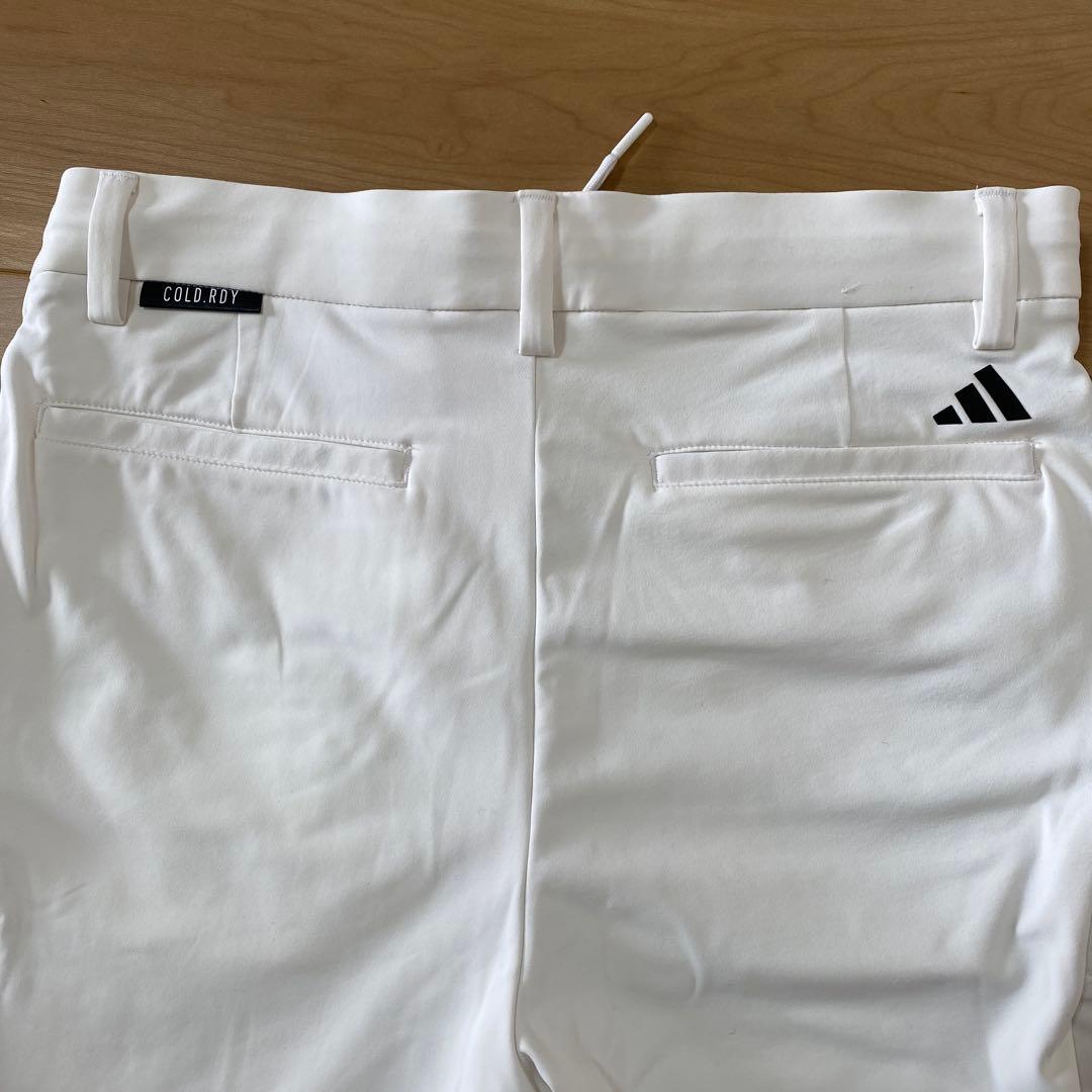 adidas COLD .RDY 撥水キルトコンビネーション ジョガーパンツ　白