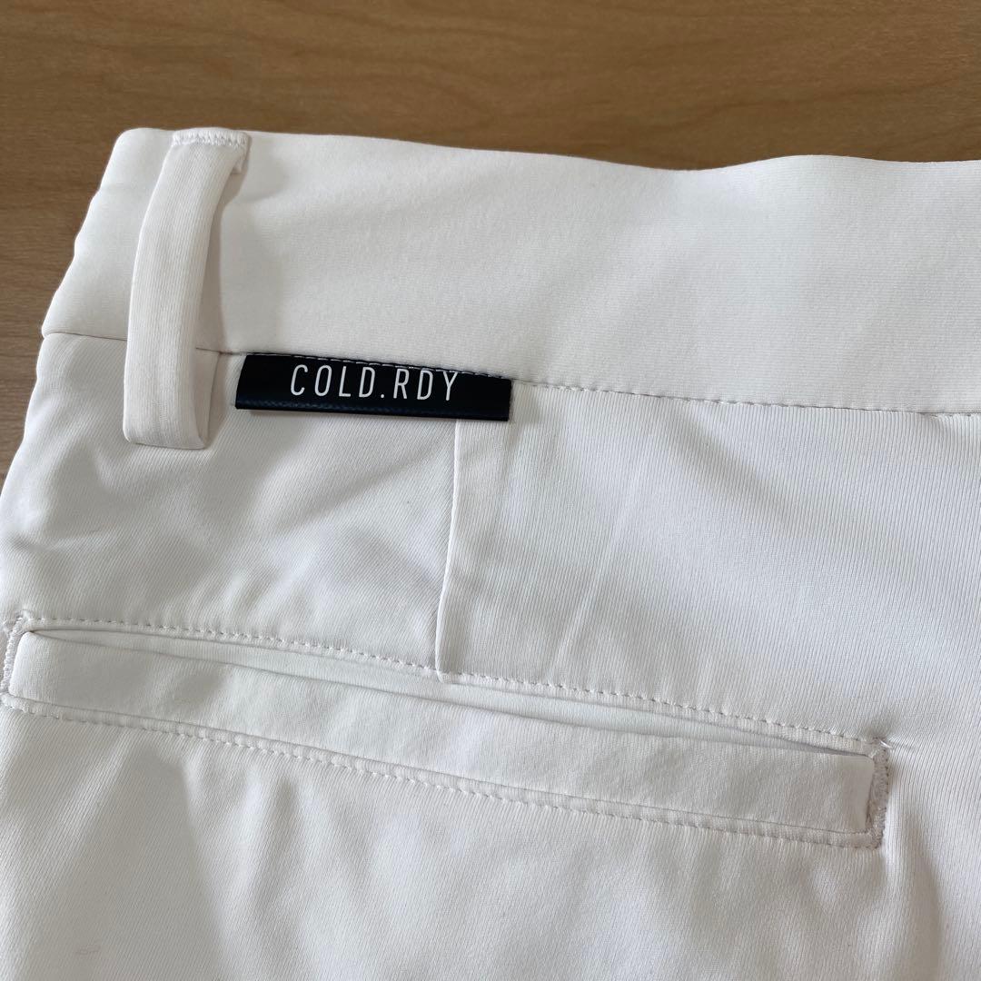 adidas COLD .RDY 撥水キルトコンビネーション ジョガーパンツ　白