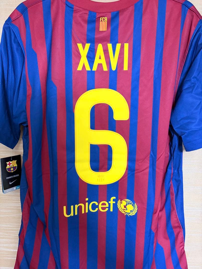 FC Barcelona XAVI 6 Lサイズ　バルセロナ　シャビ