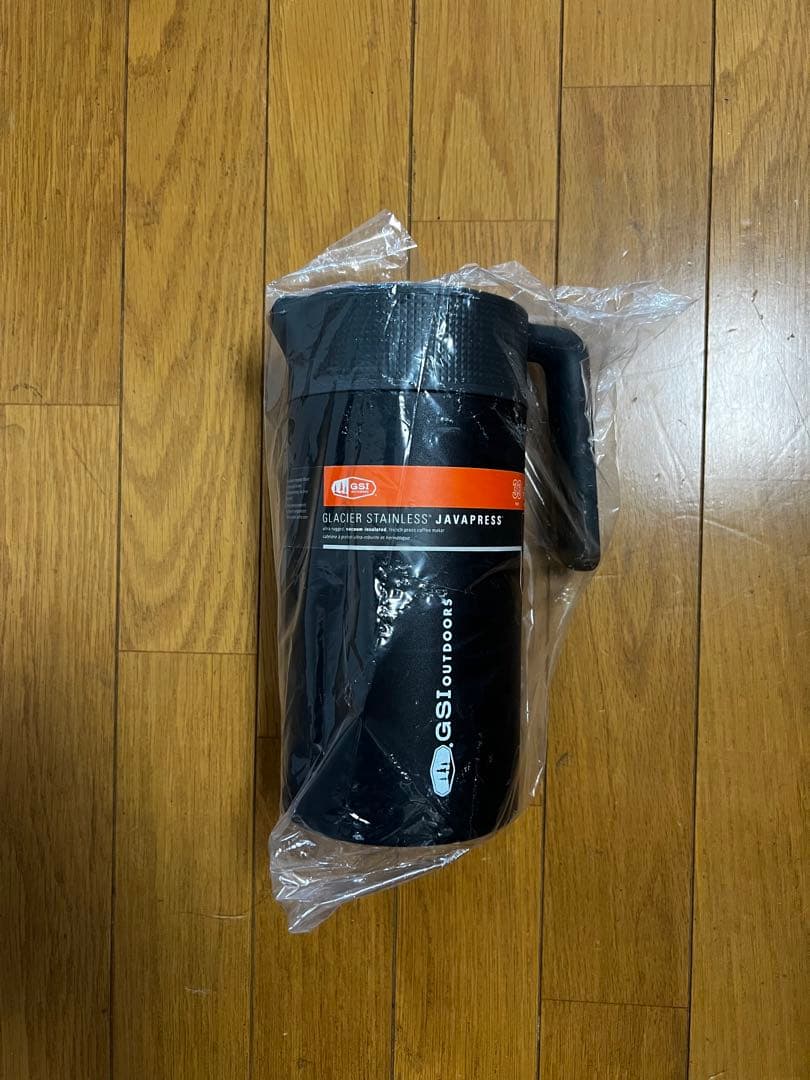GSI ジーエスアイ グレイシャー ステンレスジャバプレス　ステンレス　ポット