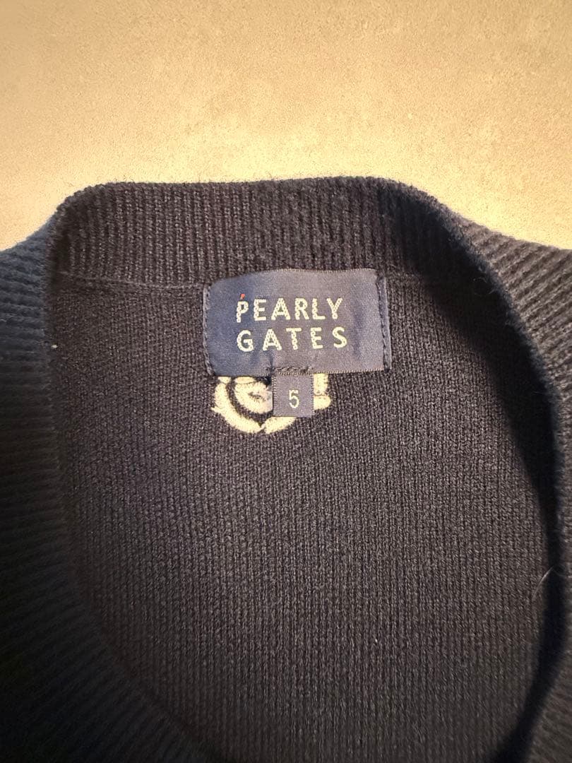 PEARLY GATES セーター ネイビー