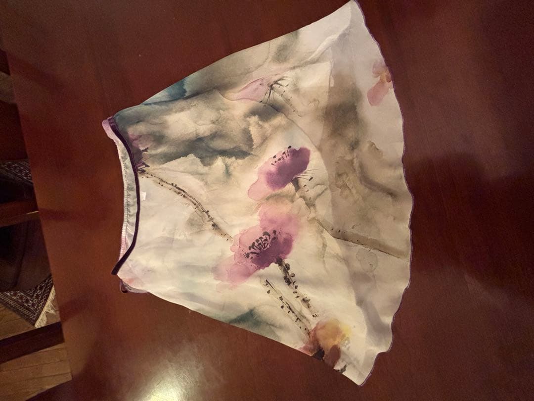 BSBLバレエスカート水彩画風花柄✨美品✨