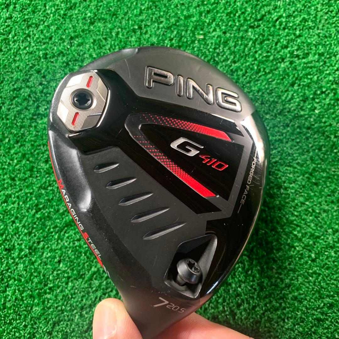 【美品】PING G410 7W 20.5° ヘッドのみ 美品 専用レンチ付