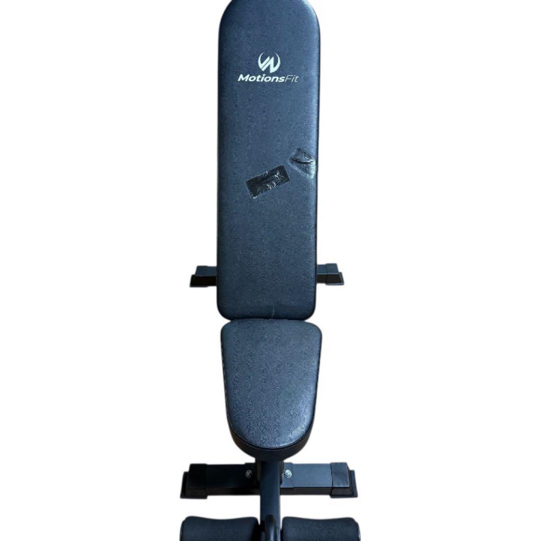 Motions fit トレーニングベンチ 可変式 ブラック　⭐️引き取り⭐️