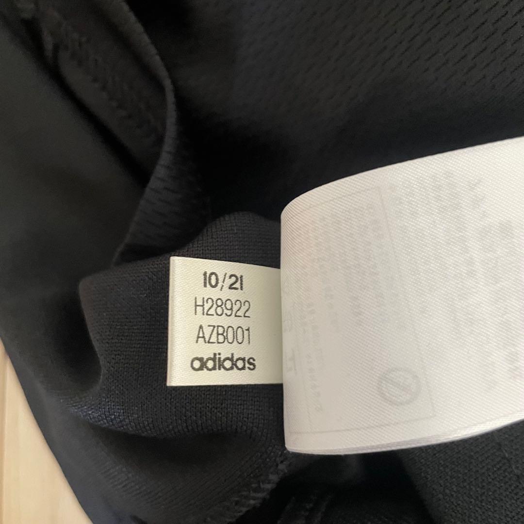 アディダス aeroready セットアップ ジャージ　ブラック　XO