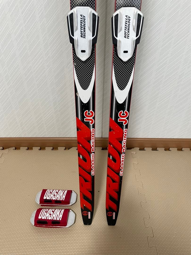 OGASAKA スキー板 170cm Rottefellaバインディング付き