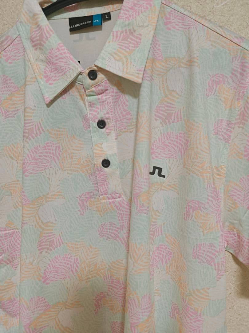J.Lindeberg ゴルフシャツ Lサイズ 新品タグ付き