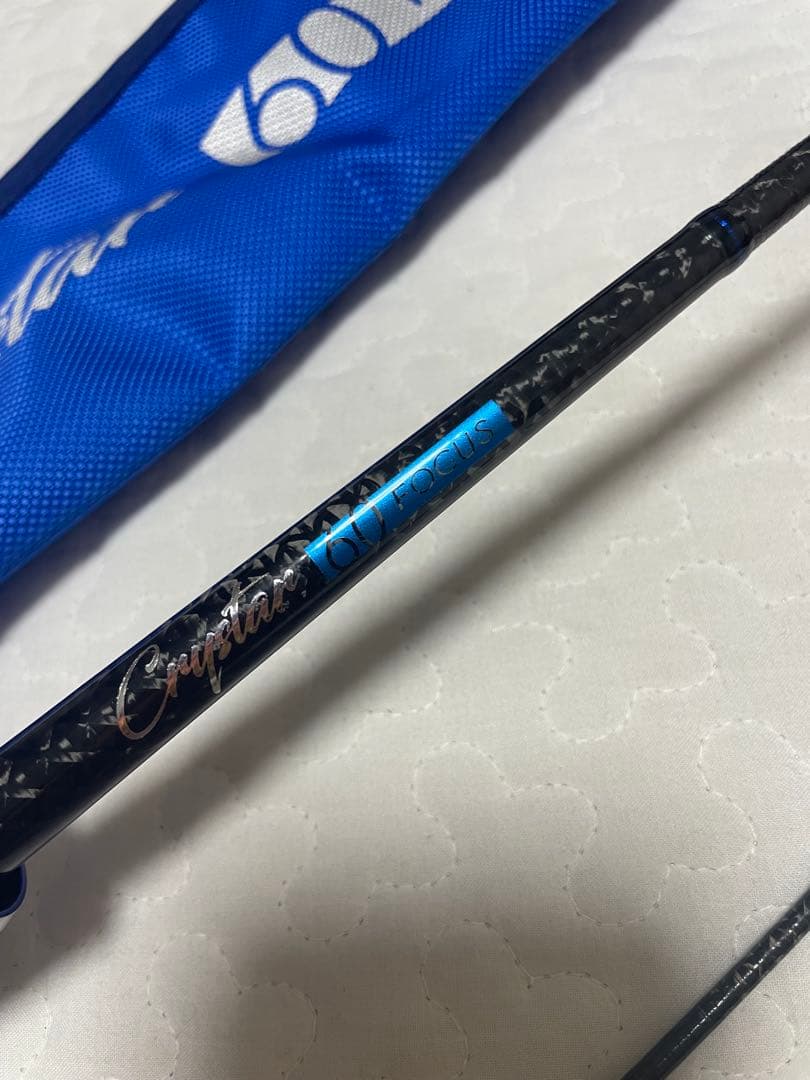 クリスター 60フォーカス Clear Blue アジングロッド　クリアブルー