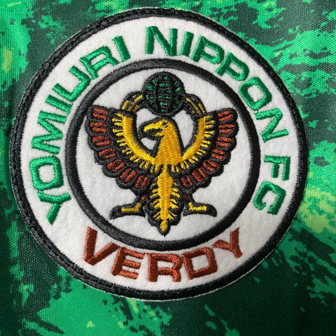 【★三浦カズ】 古着 サッカー ヴェルディ 94年 レトロ ユニフォーム L