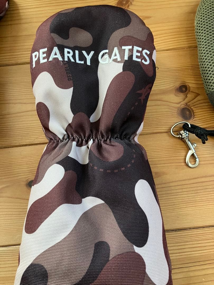 EARLY GATES 迷彩キャディバッグ　DR、ウッド、ユーティリティカバー付