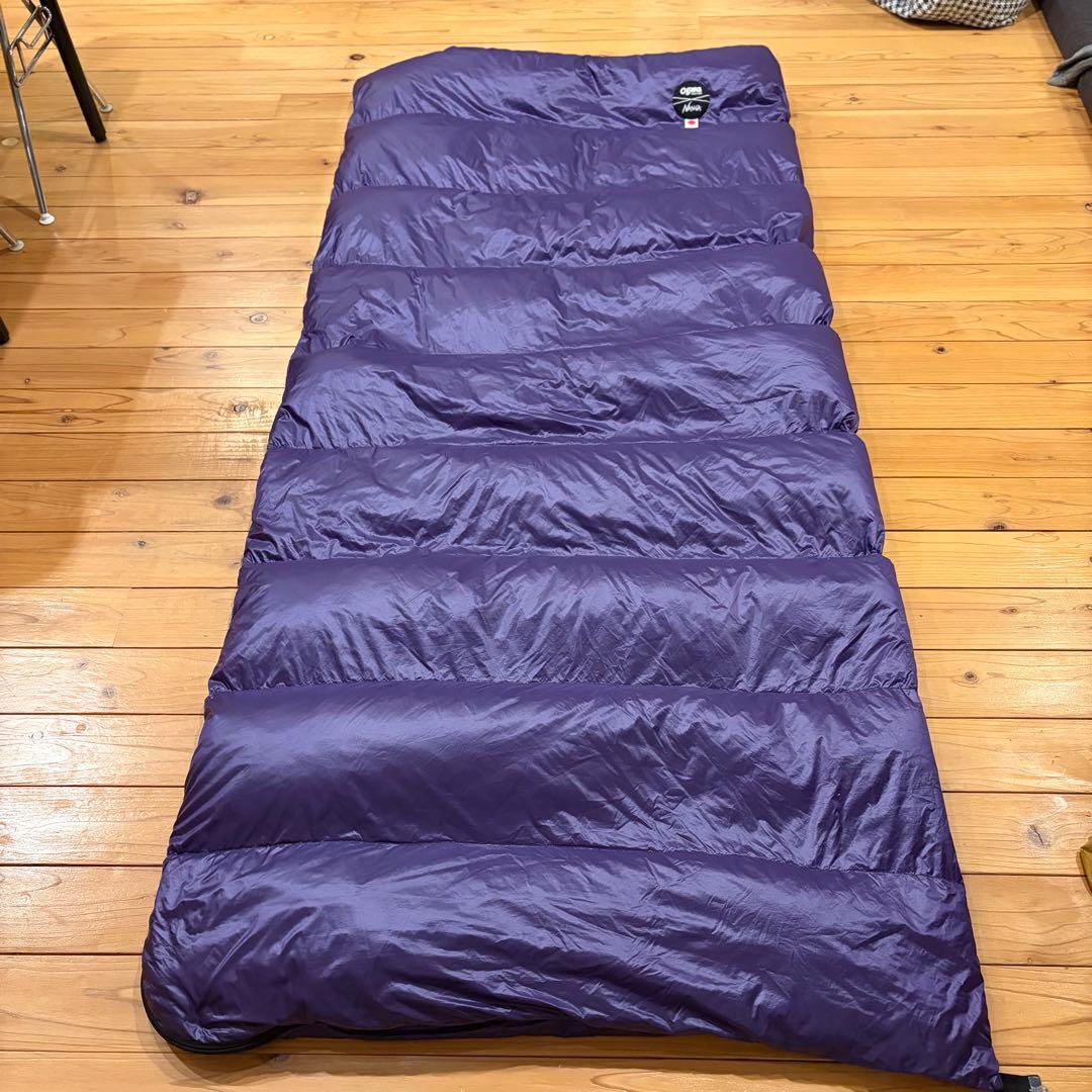 蜘*い様 美品 NANGA Ogawa別注 封筒型シュラフ400STD