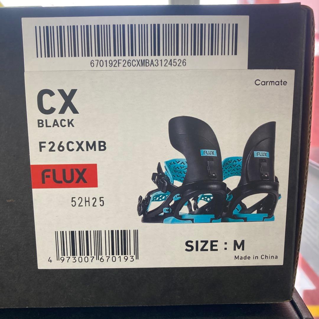 FLUX CX F26CXM ビンディング ブラック Mサイズ