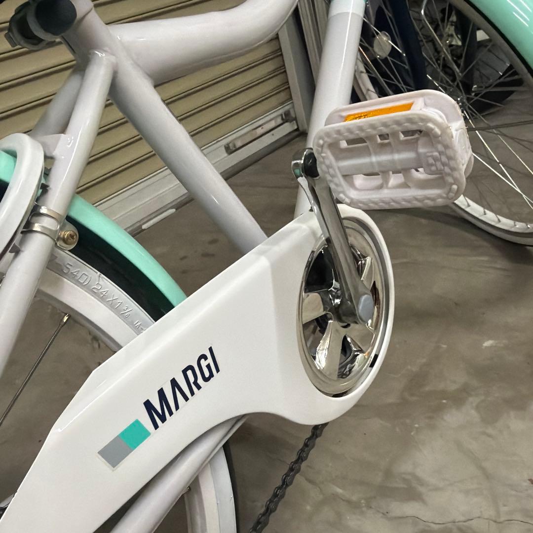 MARGI 子供用自転車 前カゴ付き