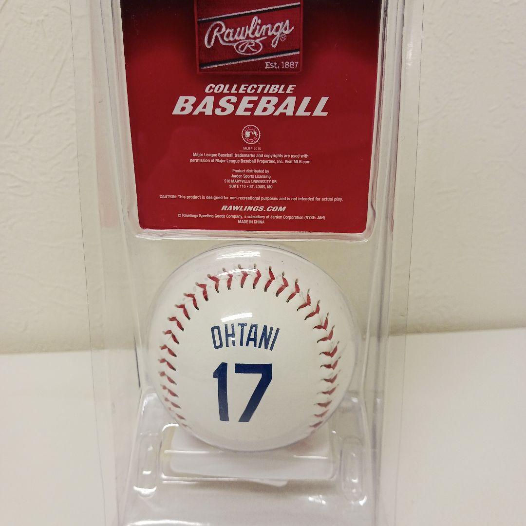 現地購入Rawlings コレクタブルベースボール Ohtani 17