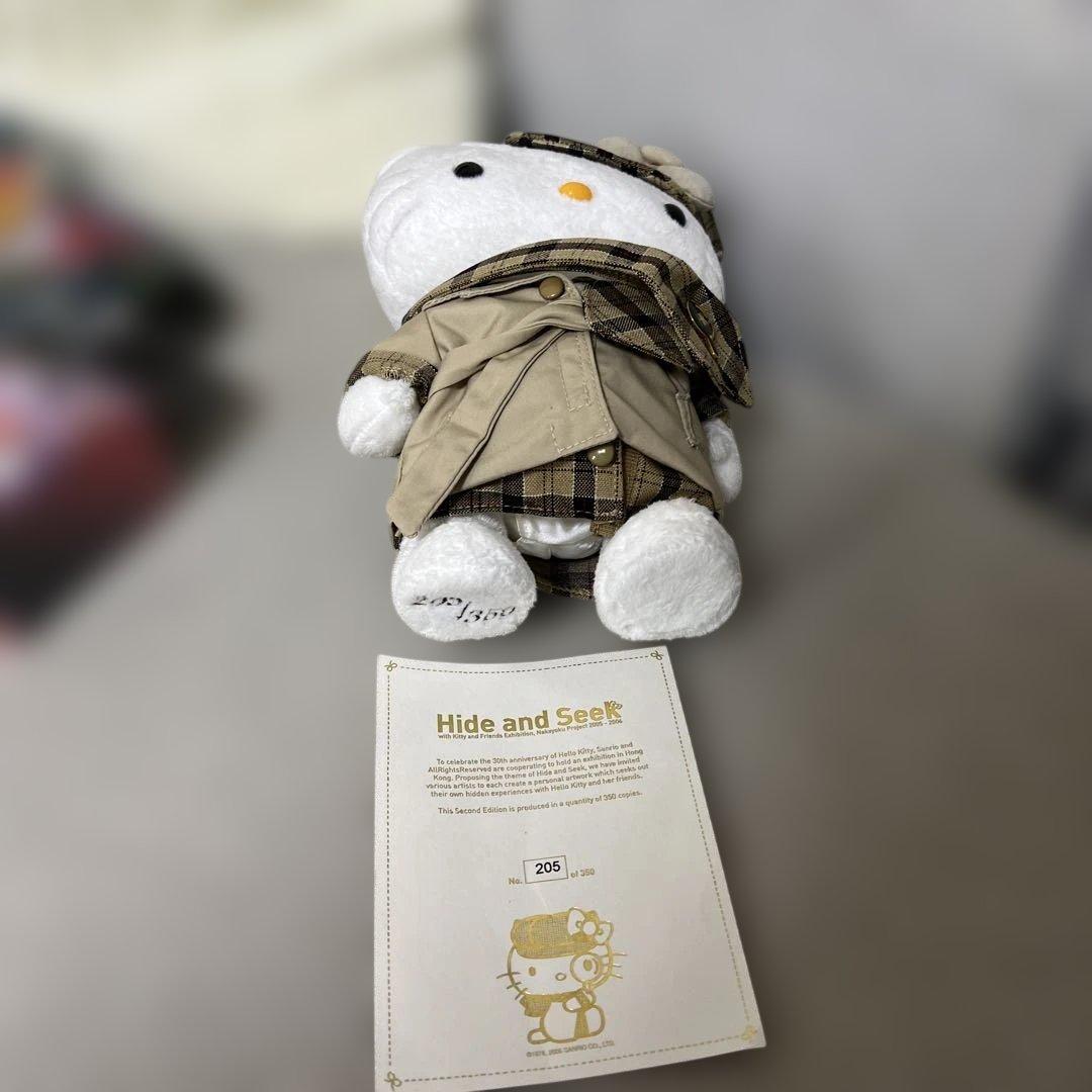 希少kittyハローキティハイドアンドシーク　ぬいぐるみ激レア限定品限定350体
