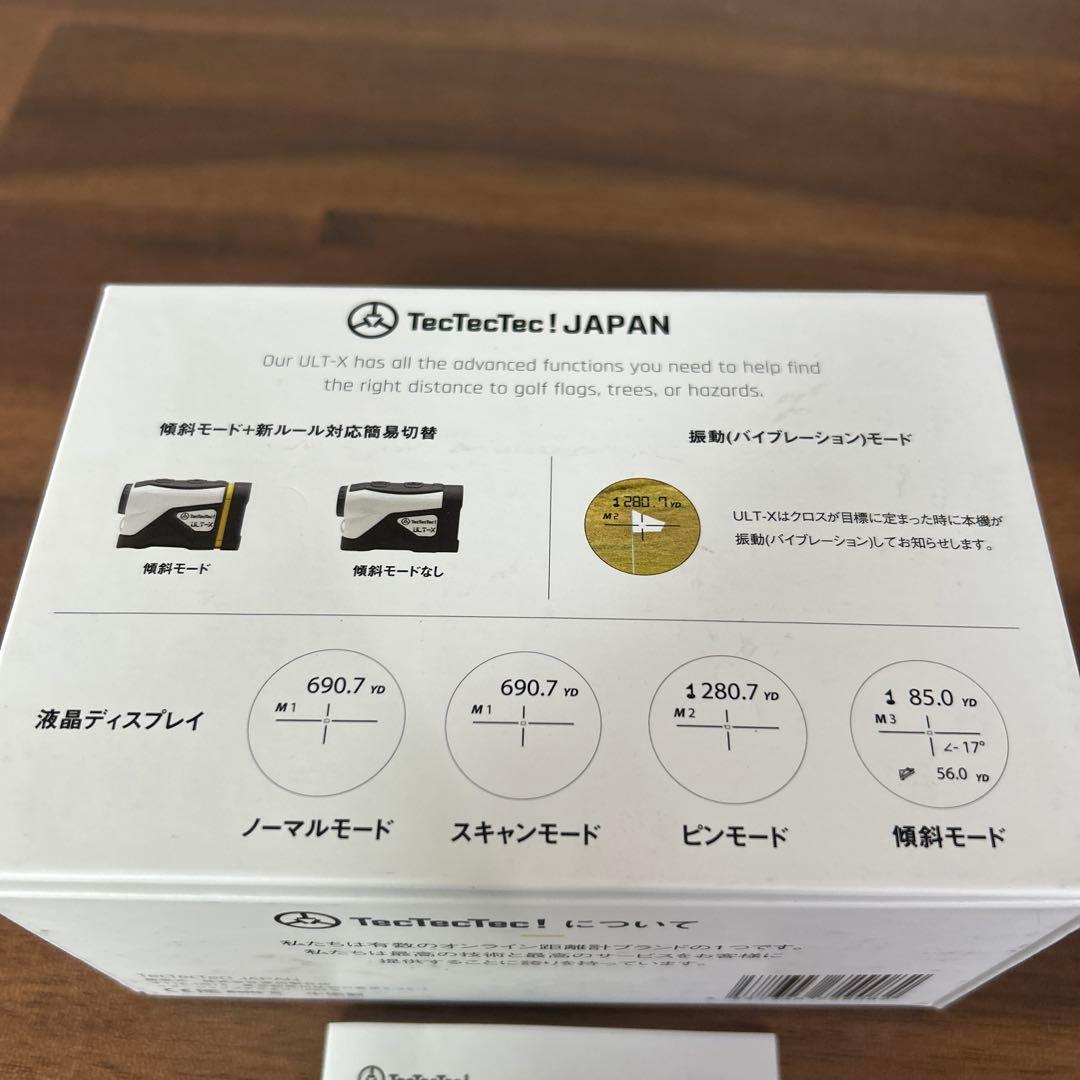 【値下げ！】TecTecTec! ULT-X1000 ゴルフ用レーザー距離計