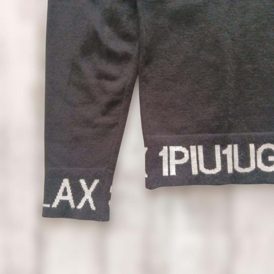 1PIU1UGUALE3Relax ブラック ハイネック L 美品