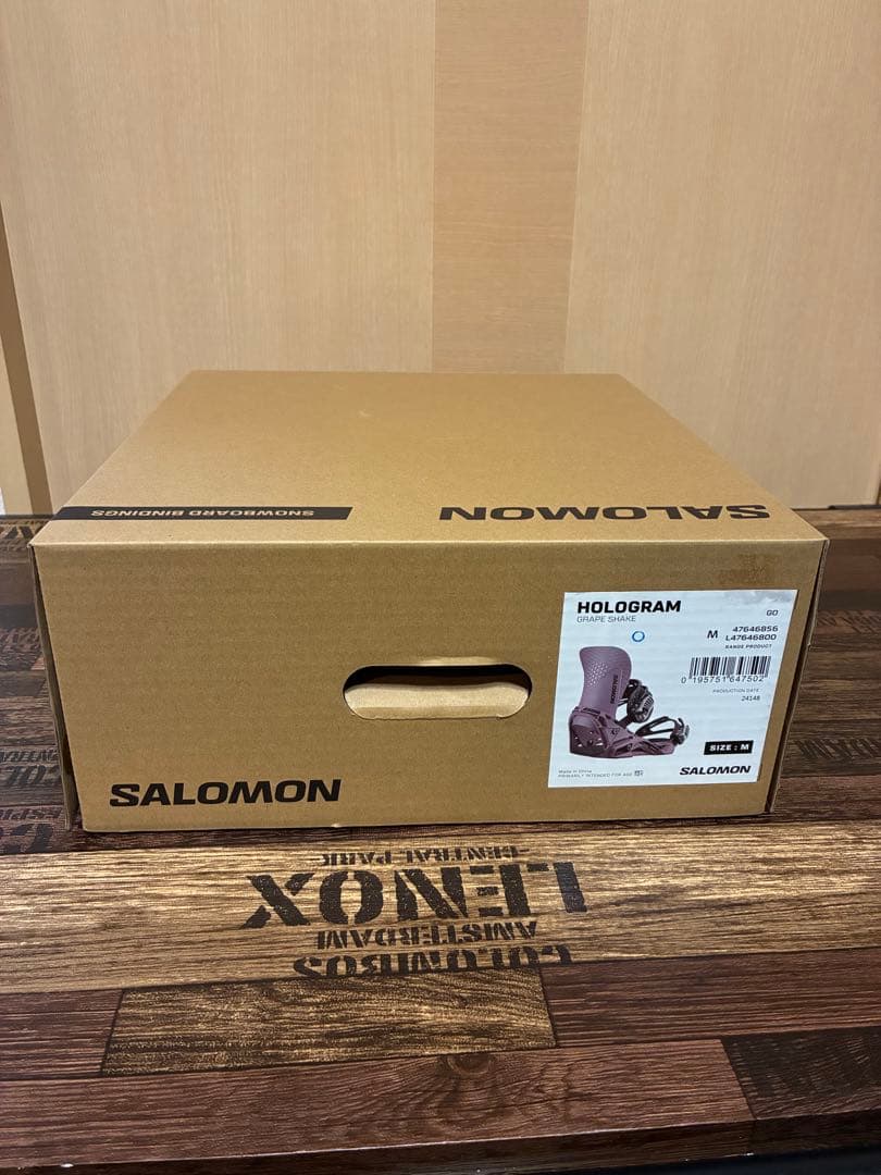 24-25 SALOMON ホログラム　サイズM