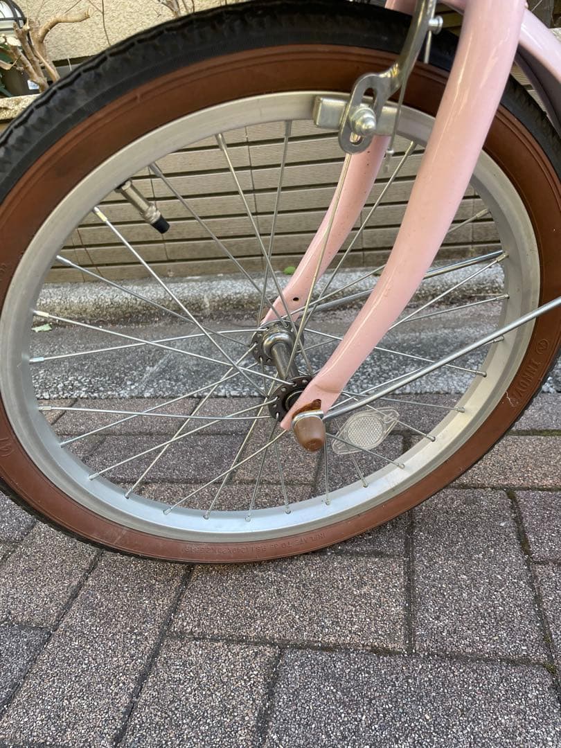 幼児自転車　マハロキッズ18　ピンク