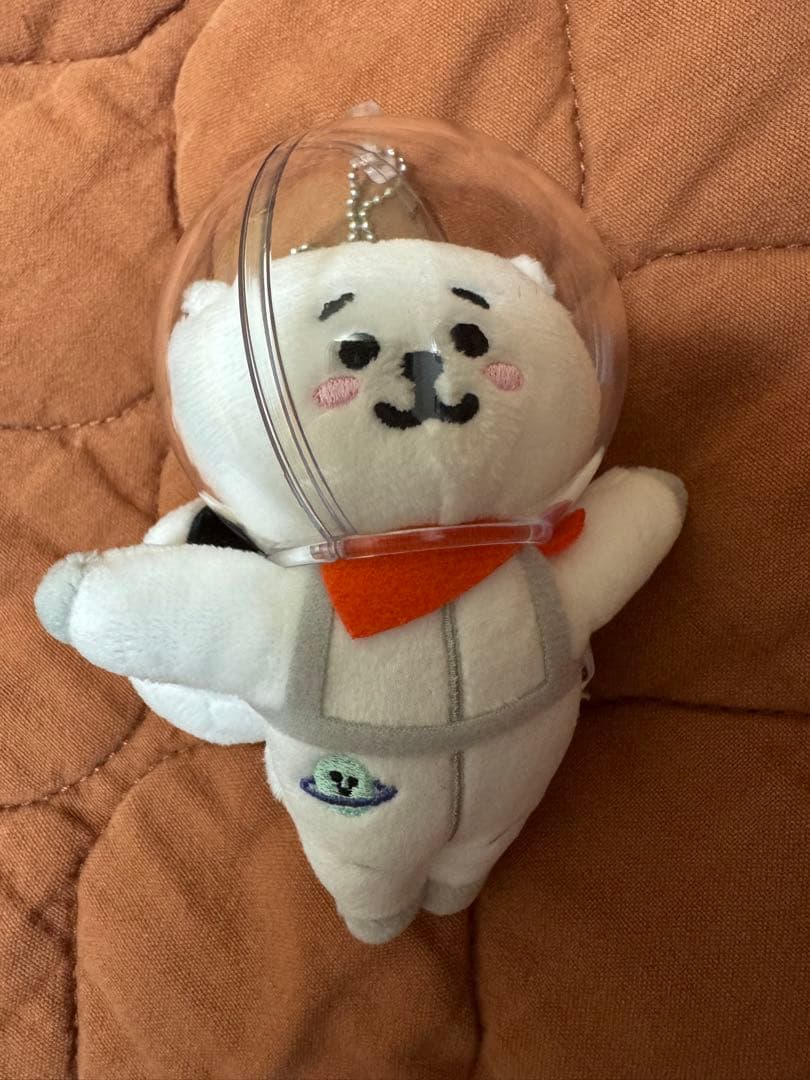 BTS JIN wootteo × RJ ぬいぐるみキーリング