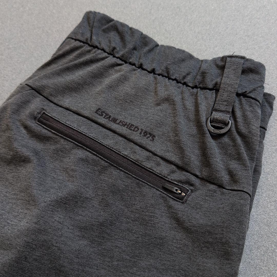 【美品】オークリーゴルフ　スリムフィットジョガーパンツ　XL　グレー