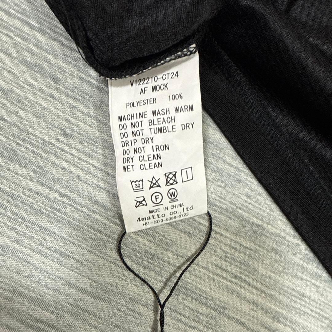 新品　V12 （V TWELVE） 半袖　メッシュモックネックシャツS