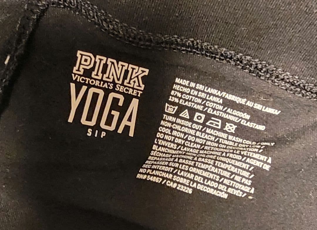 新品Victoria's Secret PINK ヴィクシー　ヨガパンツ S