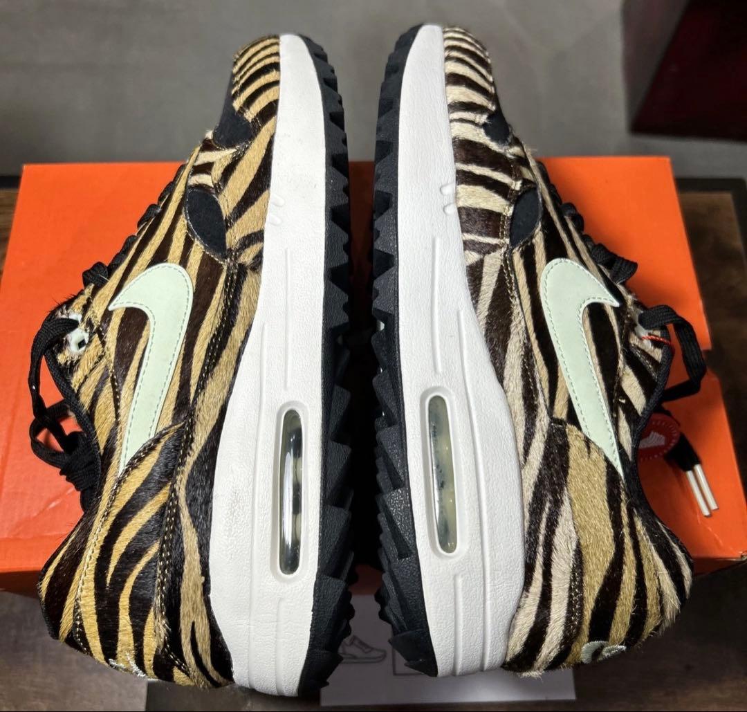 新品未使用 希少 Nike Air Max 1 アニマル　ゴルフシューズ