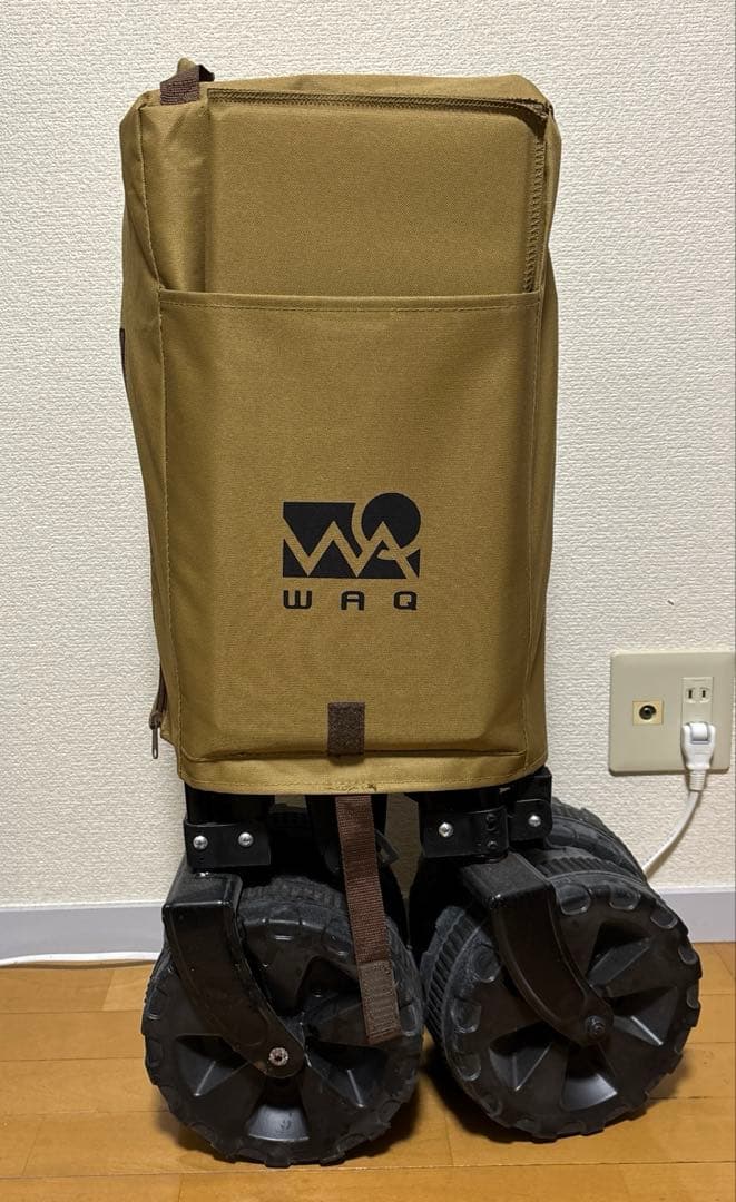 【手渡し可能】 waq アウトドアワゴン&アルミロール天板セット