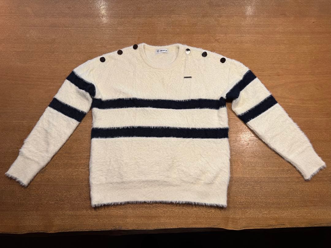美品　Ｌサイズ アンパスィ and per se クルーネック セーター