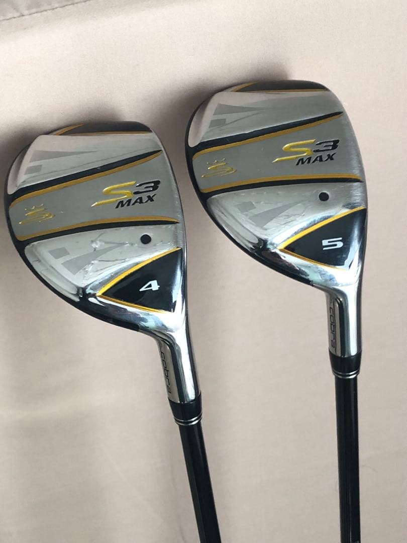 S3 MAX ユーティリティクラブ 4番 5番 2本セットです。