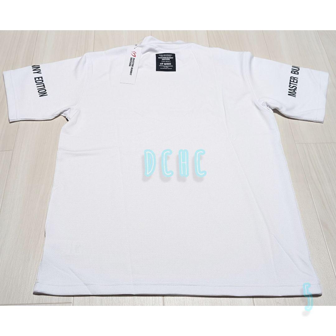 新品 【サイズ５(Ｌ)】【ホワイト】マスターバニー　半袖　ハイネックシャツ