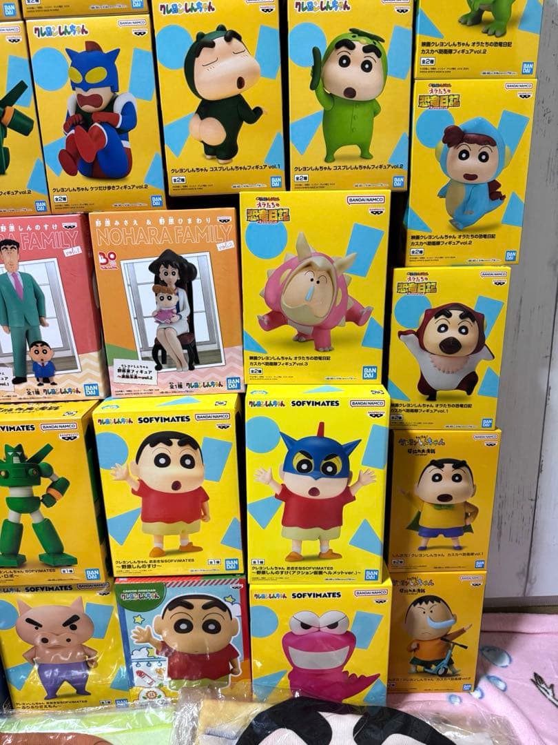 クレヨンしんちゃん フィギュア&おまけセット　33点