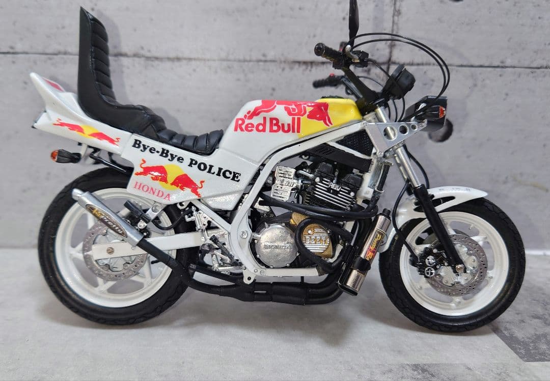 1/12プラモデルCBR400F オリジナルカスタム