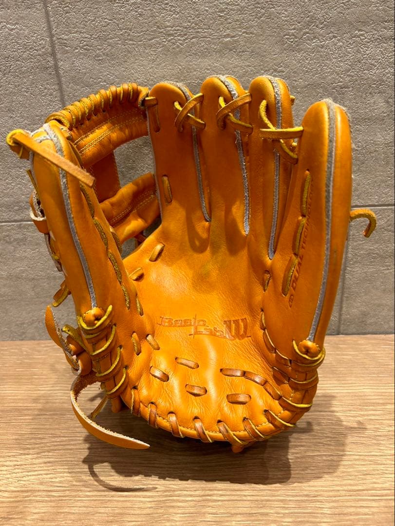 Wilson ウィルソン　野球グローブ オレンジ