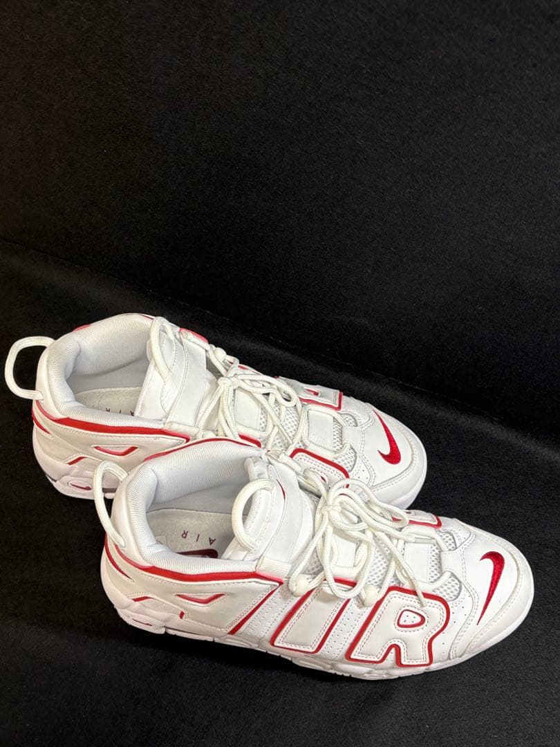 Nike Air More Uptempo 96ホワイト/レッド 美品　28cm