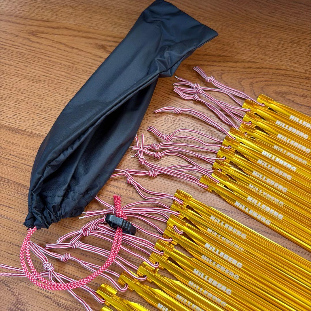 新品 HILLEBERG ヒルバーグ Yペグ 20本 セット