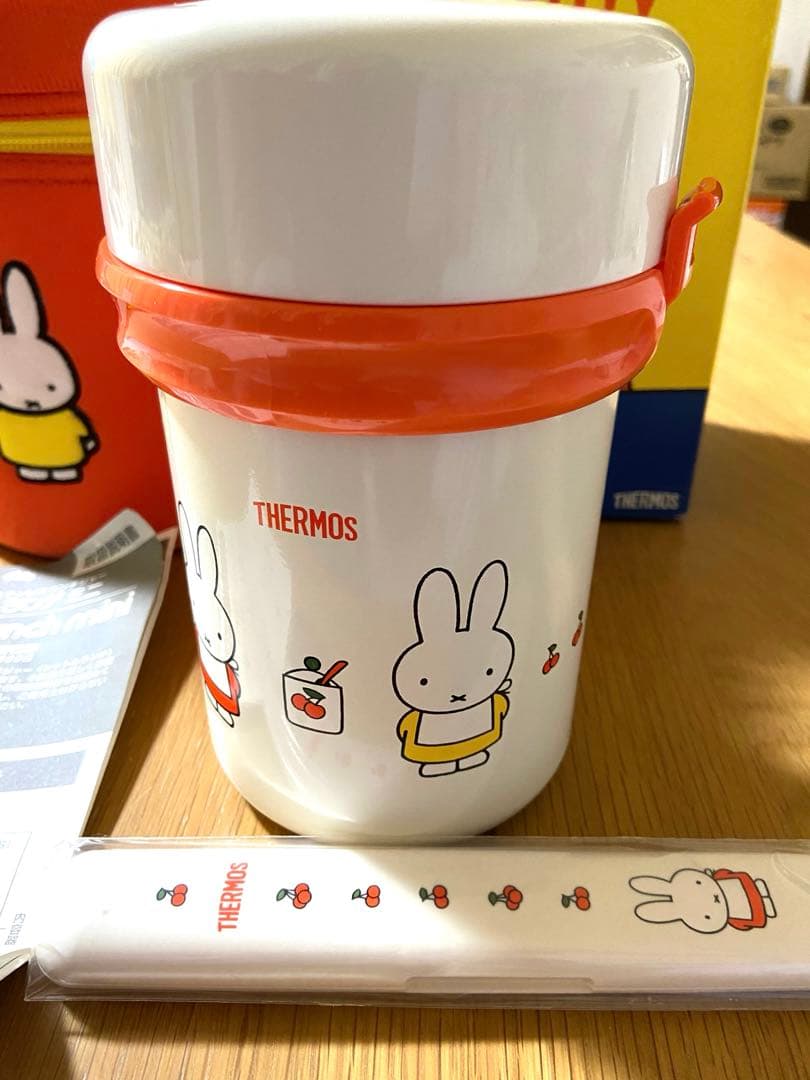 【新品未使用品】ミッフィー　サーモスステンレスランチジャー　お弁当箱