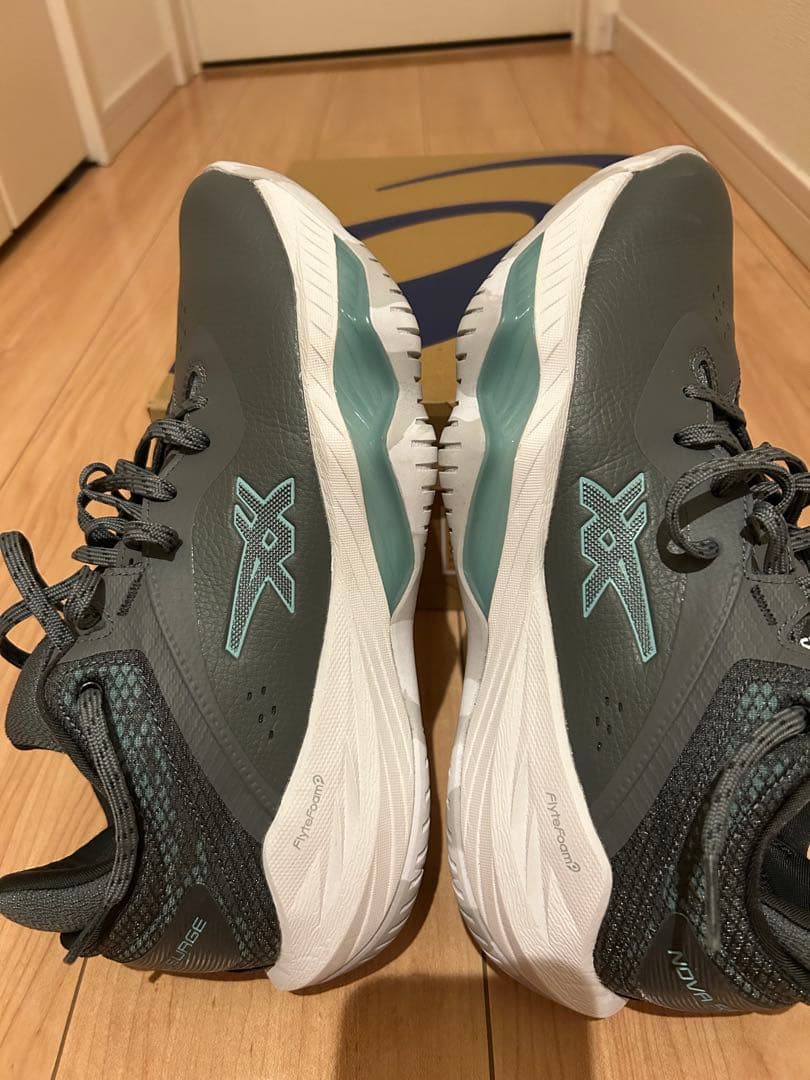 ASICS NOVA SURGE LOW 26.5 cm グレー