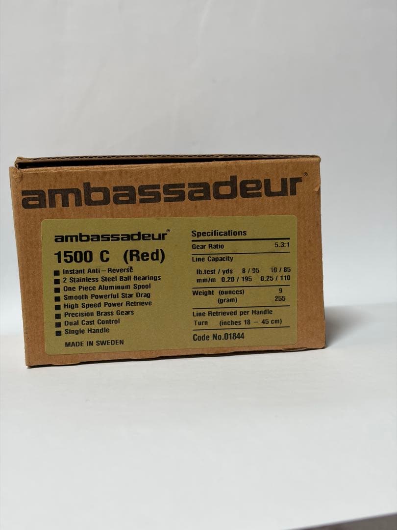 リール ABU Ambassadeur 1500c Red