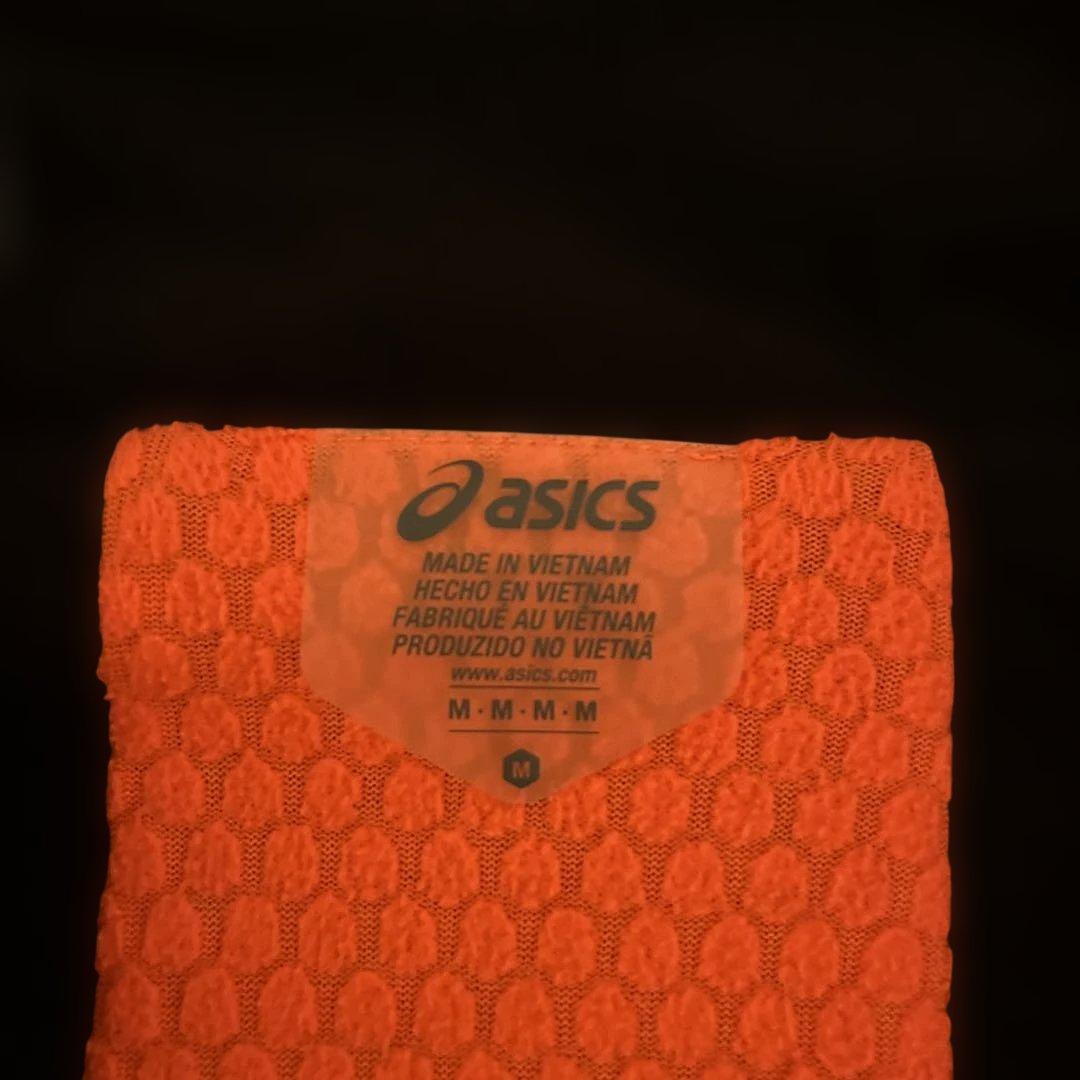 asics ウィンドブレーカー M ブルー×ネイビー