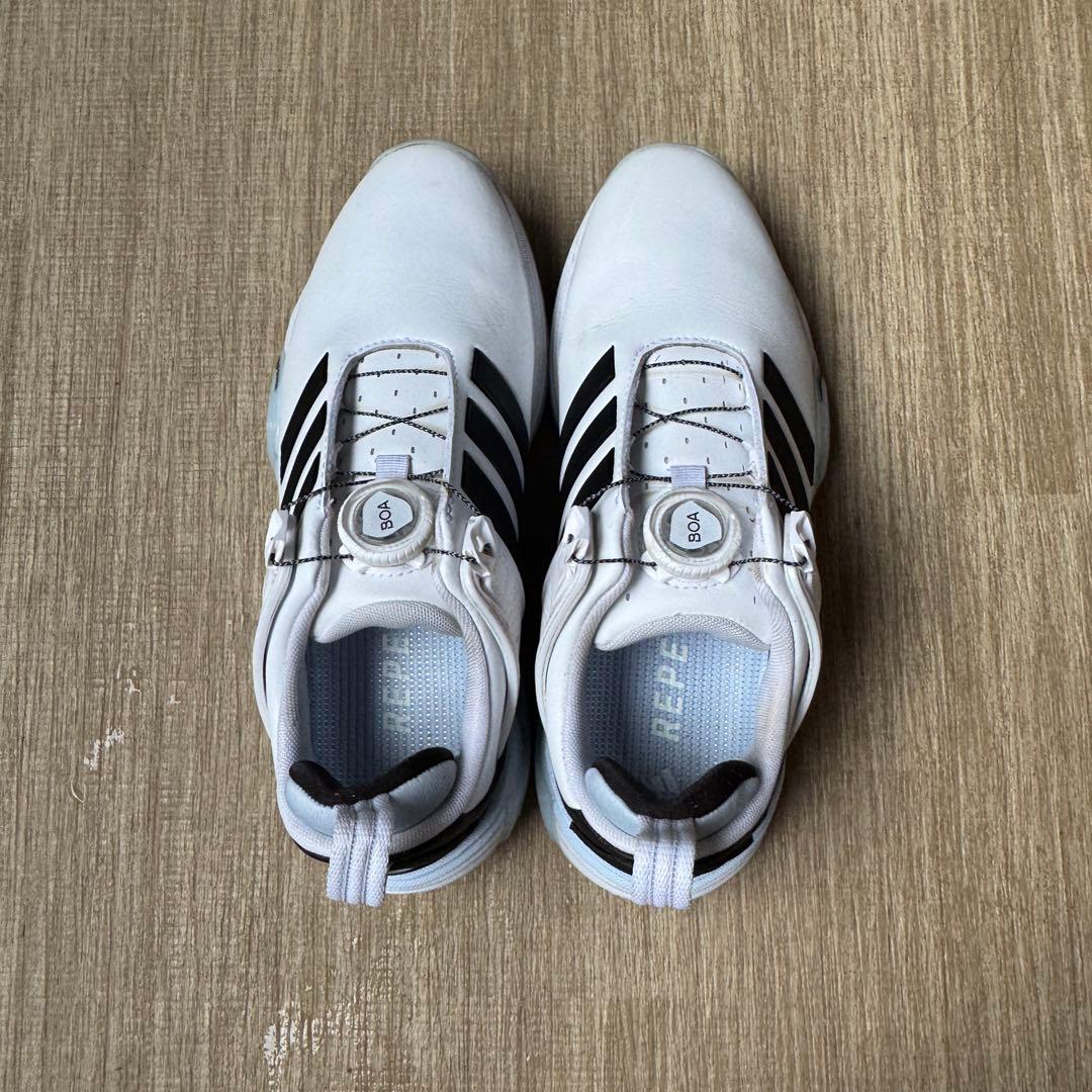 【美品】adidas golf 23.5cm最新シューズ