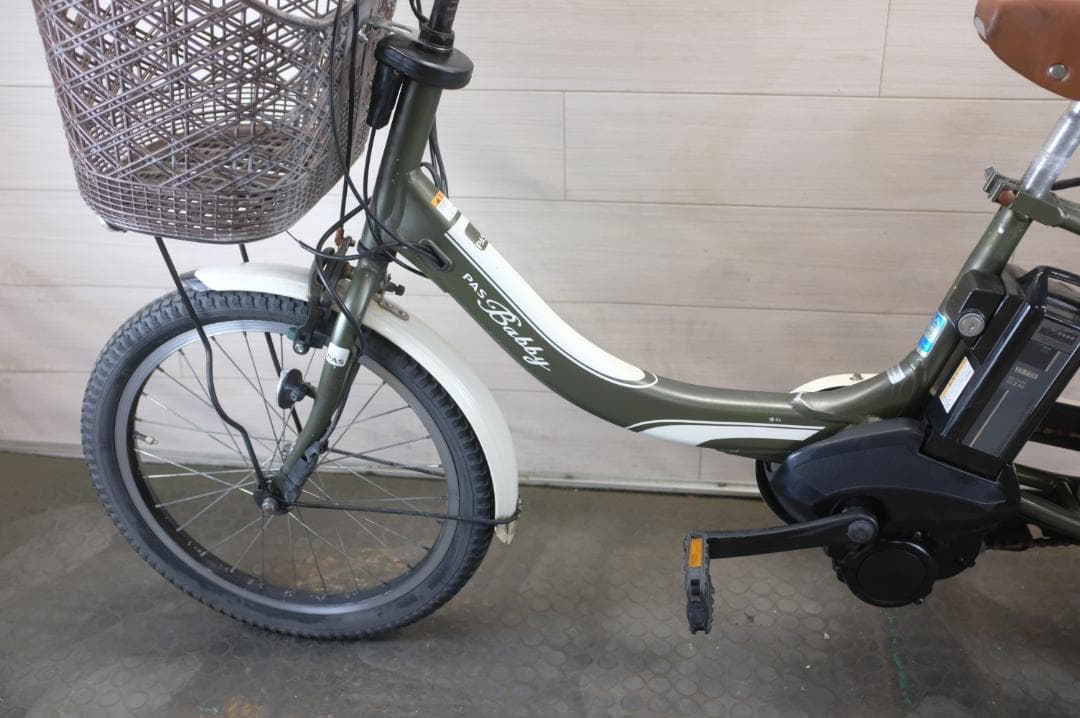 電動自転車ヤマハPAS　Babby20インチ3段12.3Ah（4点灯）充電器あり