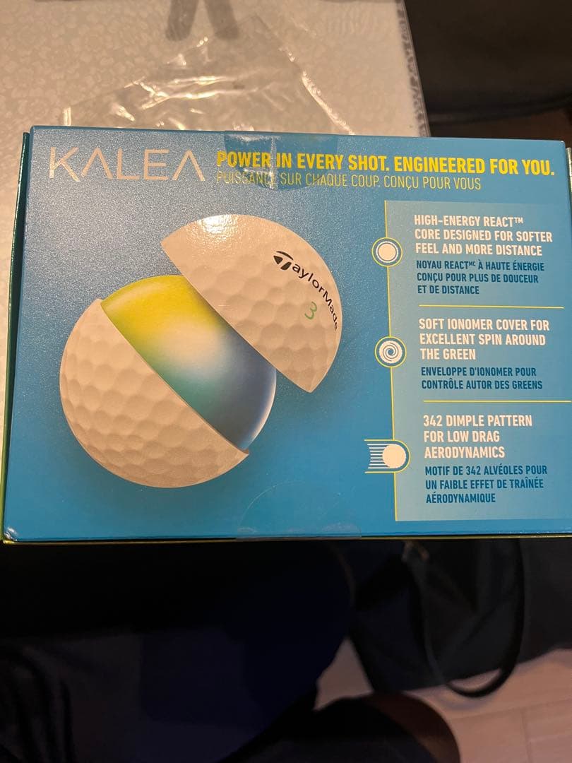 ラウンド用品・アクセサリー KALEA Taylor Made golf balls