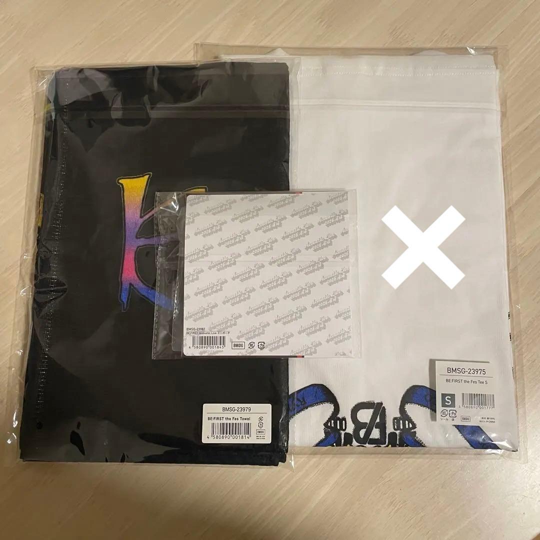 Unplugged befirst ビーファースト Tシャツ タオル ポーチ