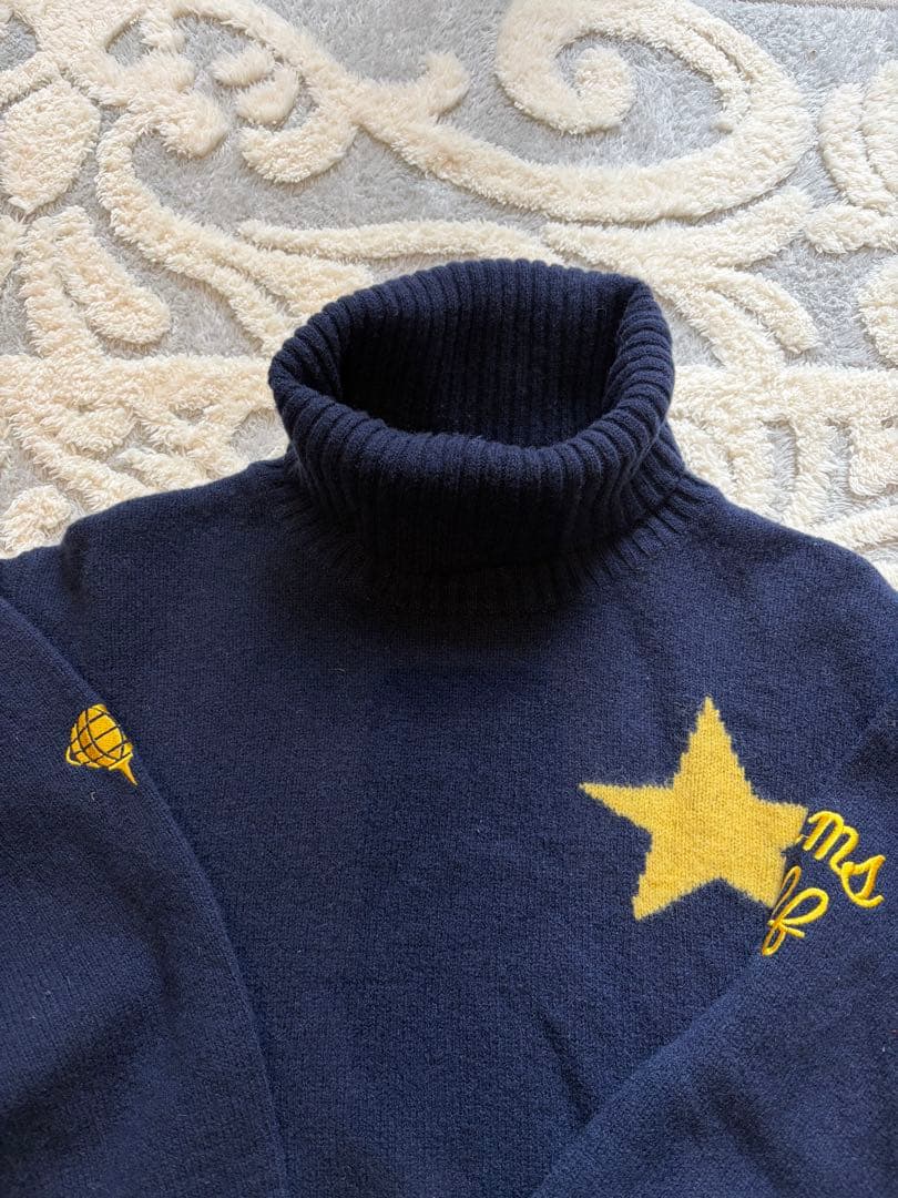 BEAMS GOLF タートルネックニットセーター　サイズM
