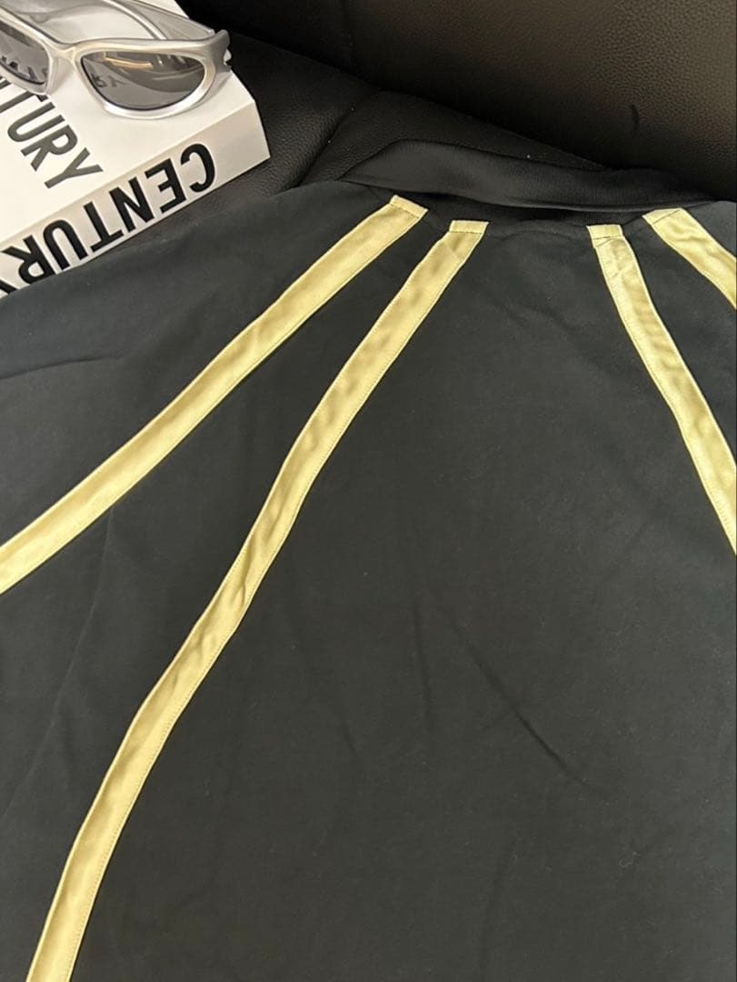 海外限定L ADIDAS ラグビー ポロTシャツブラック　IR6377