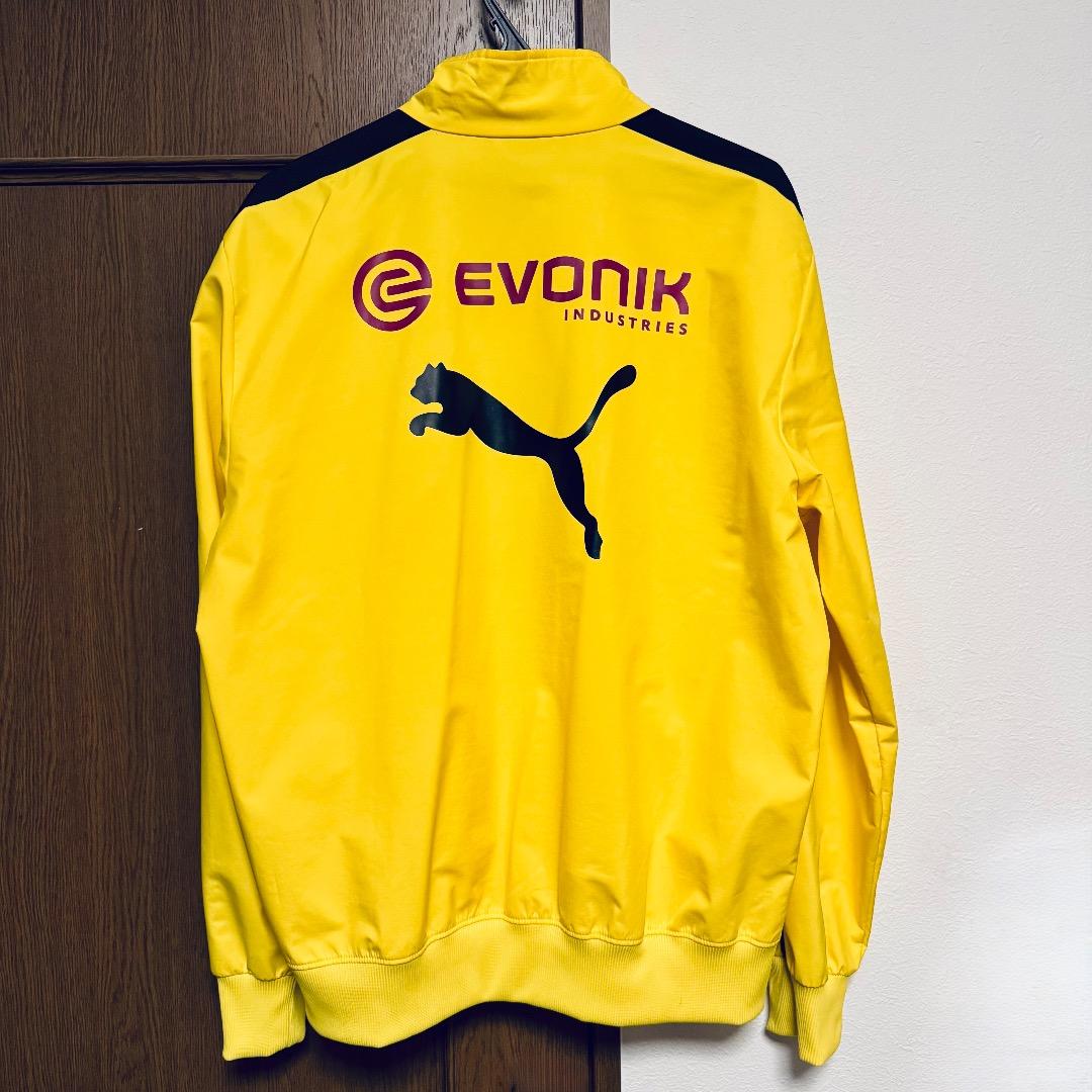 PUMA ドルトムント ジャケット BVB 2015年モデル 裏起毛 正規・美品