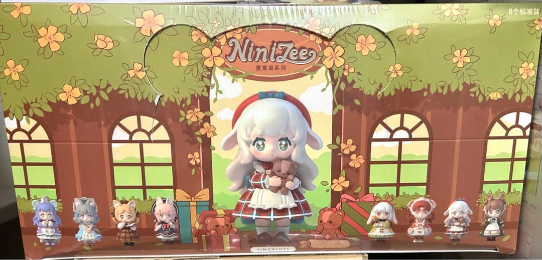 NiniZee Simon Toys フィギュアセット 8体 愛の島