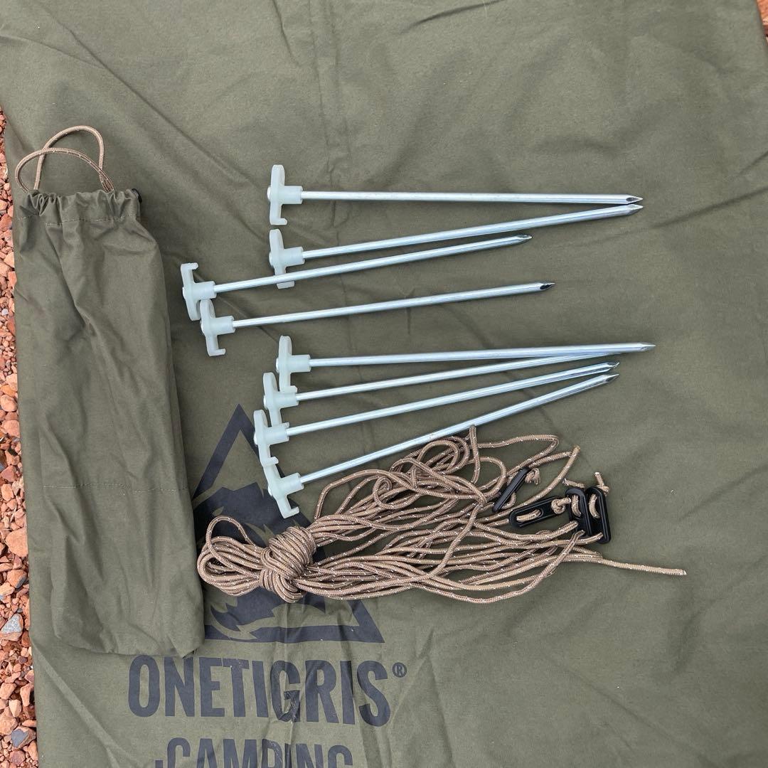 【中古美品】OneTigris ROC SHIELD TC 陣幕付き グリーン